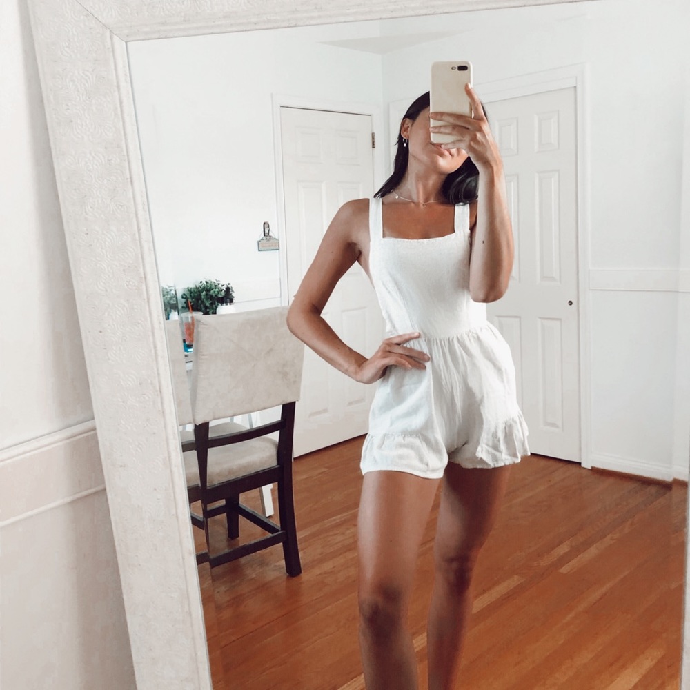Roxy White Romper